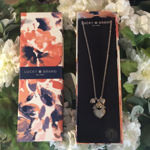 Lucky Brand Semi Precious Accents Necklace - Picture 1 of 5
